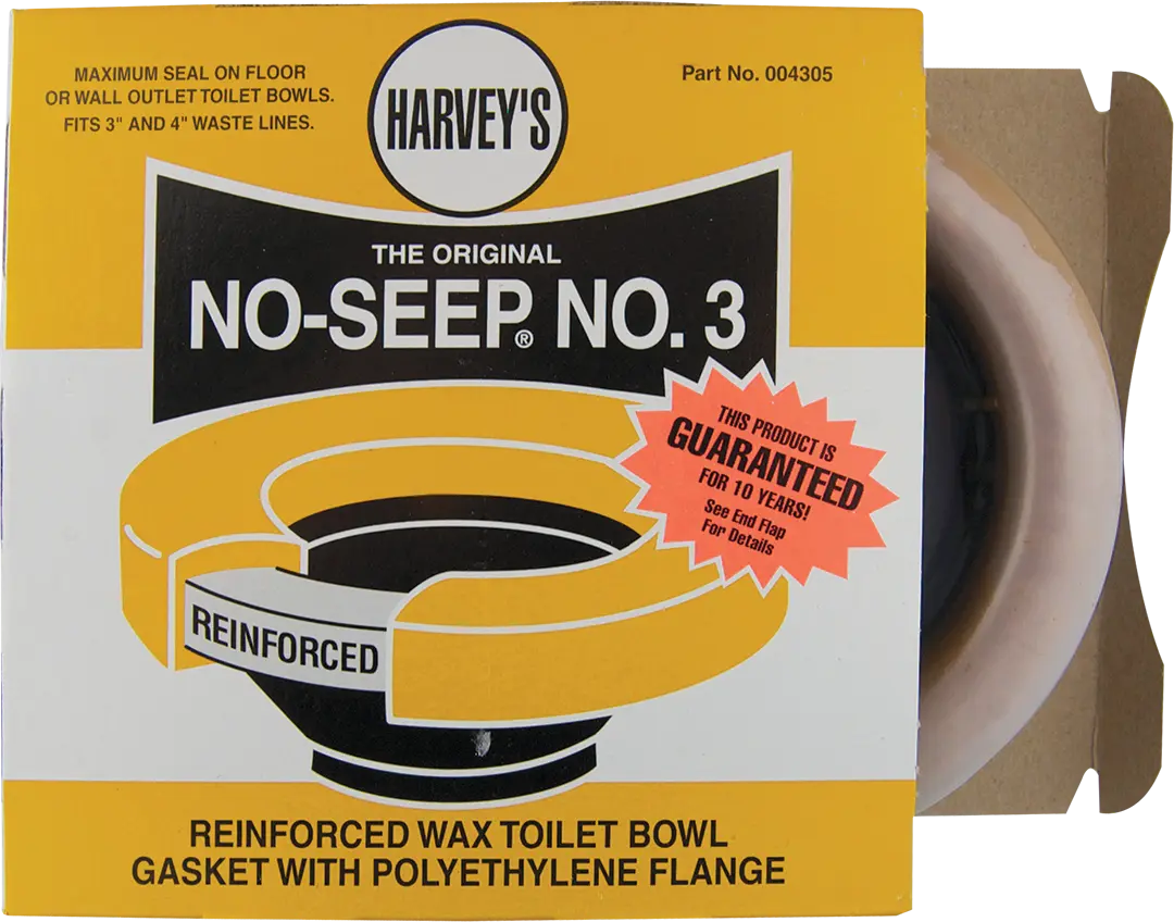 2024春大特価セール！ Harvey # 3 No-Seep Closet Wax Gasket with 4 ワンピース