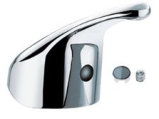 Cleveland Faucet Group (CFG) Cornerstone Handle Assembly with Button and Screw -Chrome