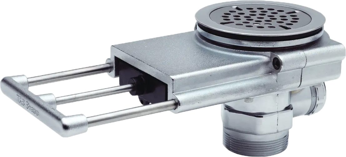 T&S Brass Modular Waste Drain, 3-1/2" Sink Opening, 1-1/2" NPT Adapter