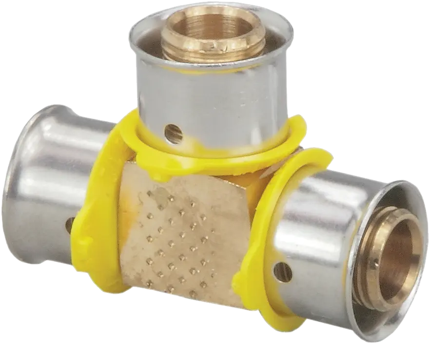 3/4" x 1/2" x 1/2" Viega PureFlow Press Tee