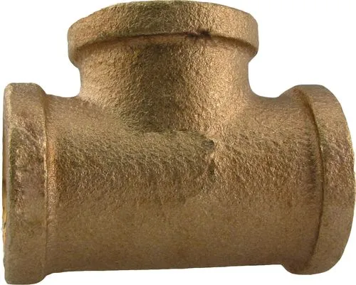 1" Brass Tee