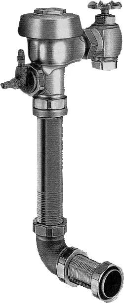 Sloan Royal Prison Urinal Flush Valve Less Acutator, 1.0 GPF