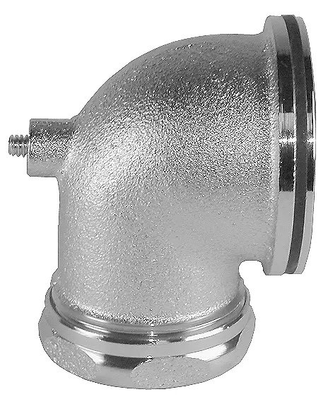 Fisher Overflow Ell With 1-1/4" Slip-Joint Nut And Strainer
