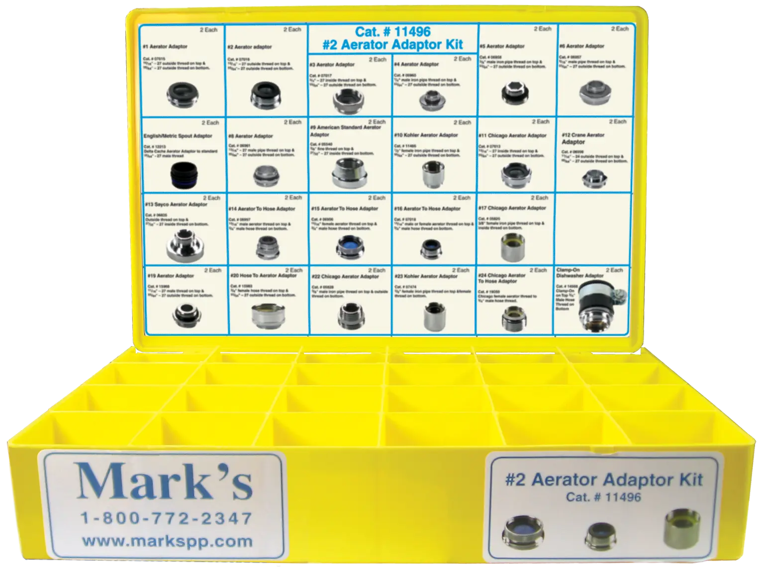 #2 Aerator Adapter Assortment