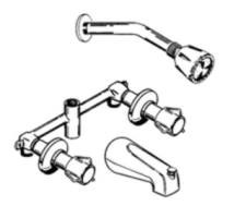 Sayco Tub & Shower Valve With Trim