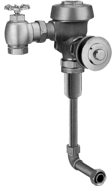 Sloan Prison Urinal Flush Valve, 1.5 GPF, 5-3/4" LDIM