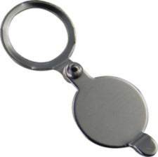 1/2" Satin Chrome Door Viewer Cover