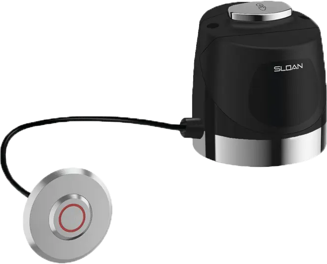 Sloan® PWT™ Concealed Solenoid (less sensor) Water Closet PWT Flushometer with LED Button, 1.6/2.4/3.5 GPF