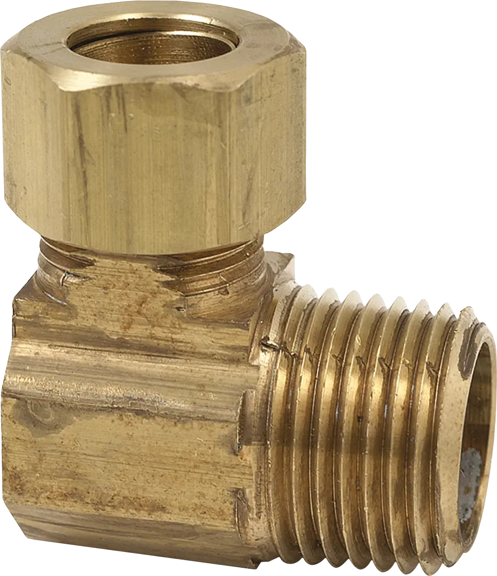 3/8" x 1/2" Compression x Male Reducing Elbow
