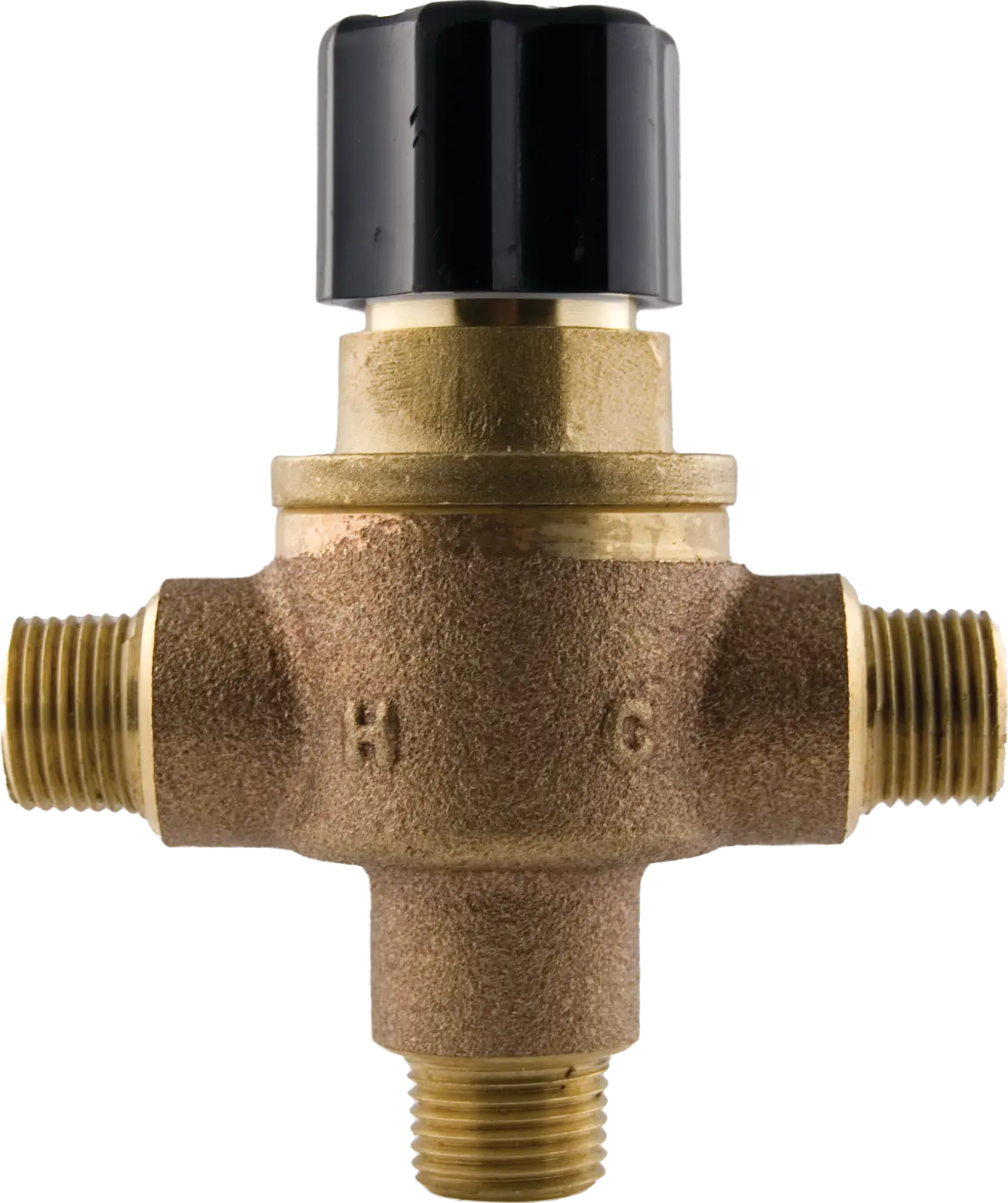 Leonard 270 Thermostatic PointofUse Mixing Valve, 1/2" Wax Type for