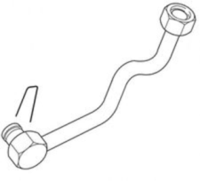 Bosch Cold water pipe for 125B