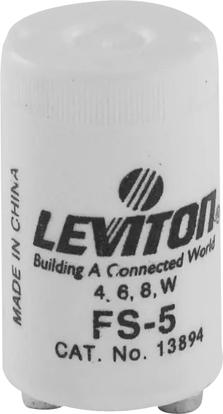 Leviton Model 0001894000 FS5, 4W, 6W, and 8W lamp