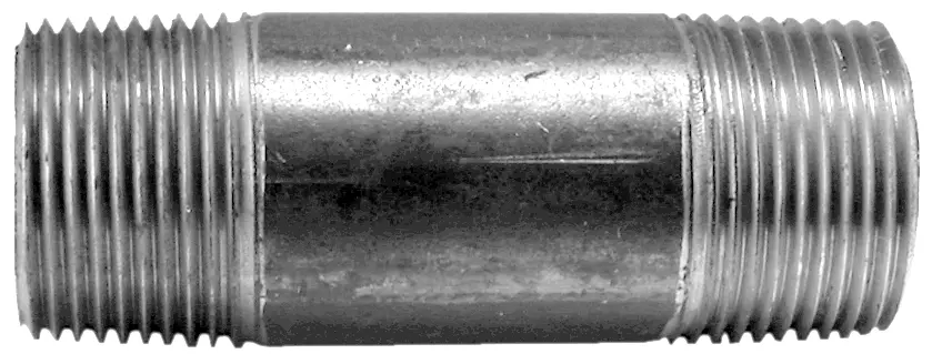1" x 3-1/2" Black Nipple