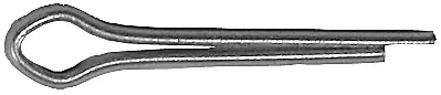 Extended Prong Zinc Plated Steel Cotter Pin, 1/16" x 1/2"
