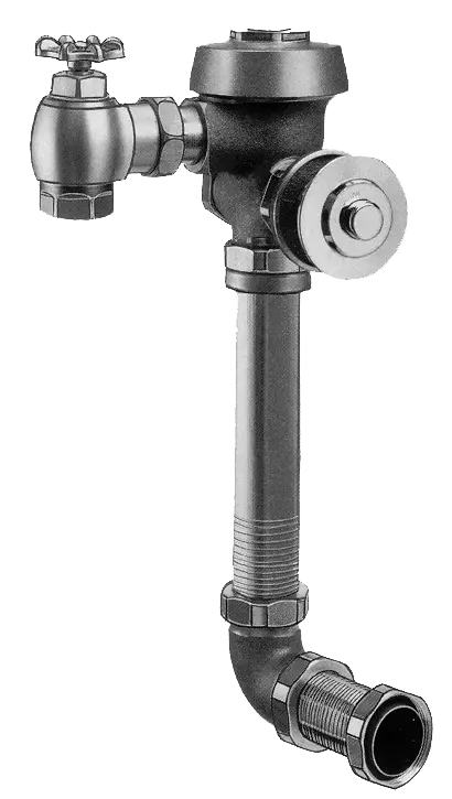 Sloan Prison Urinal Flush Valve, 3.5 GPF, 6-3/4" LDIM