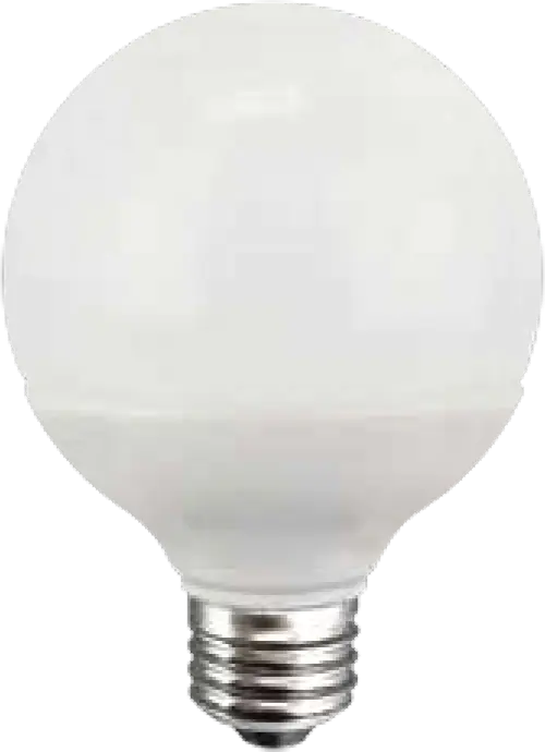 TCP LED Dimmable Decorative Series Dimmable G25 Globe 2.6W 300 Initial Lumens
