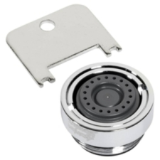 American Standard Pressure Compensating Laminar Flow 55/64 Female Aerator Vandal Resistant 1.5 Gpm