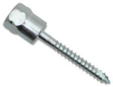Dewalt Vertical Hanger 1/4 X 2" For Wood For 3/8" Rod