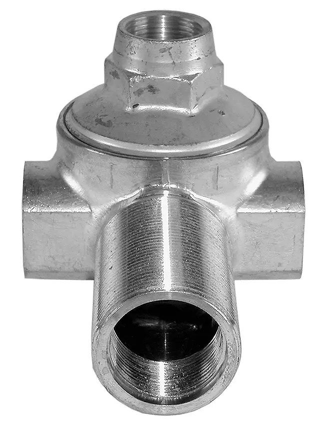 Halsey Taylor Left To Right Brass Regulator