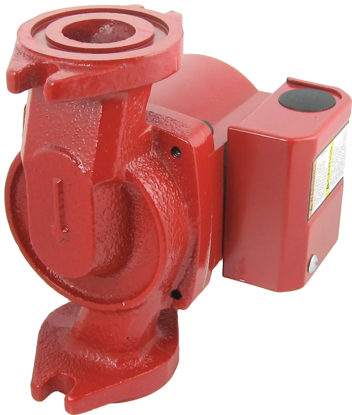 Bell & Gossett Cast Iron Body Booster Pump (Red Color) NRF-22  92 Watts, Flange Sizes: 3/4", 1", 1-1/4", 1-1/2"