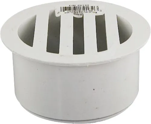 3" PVC pipe fit floor strainer
