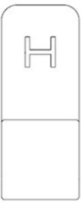 Zurn Short Hot Foot Pedal 80348002