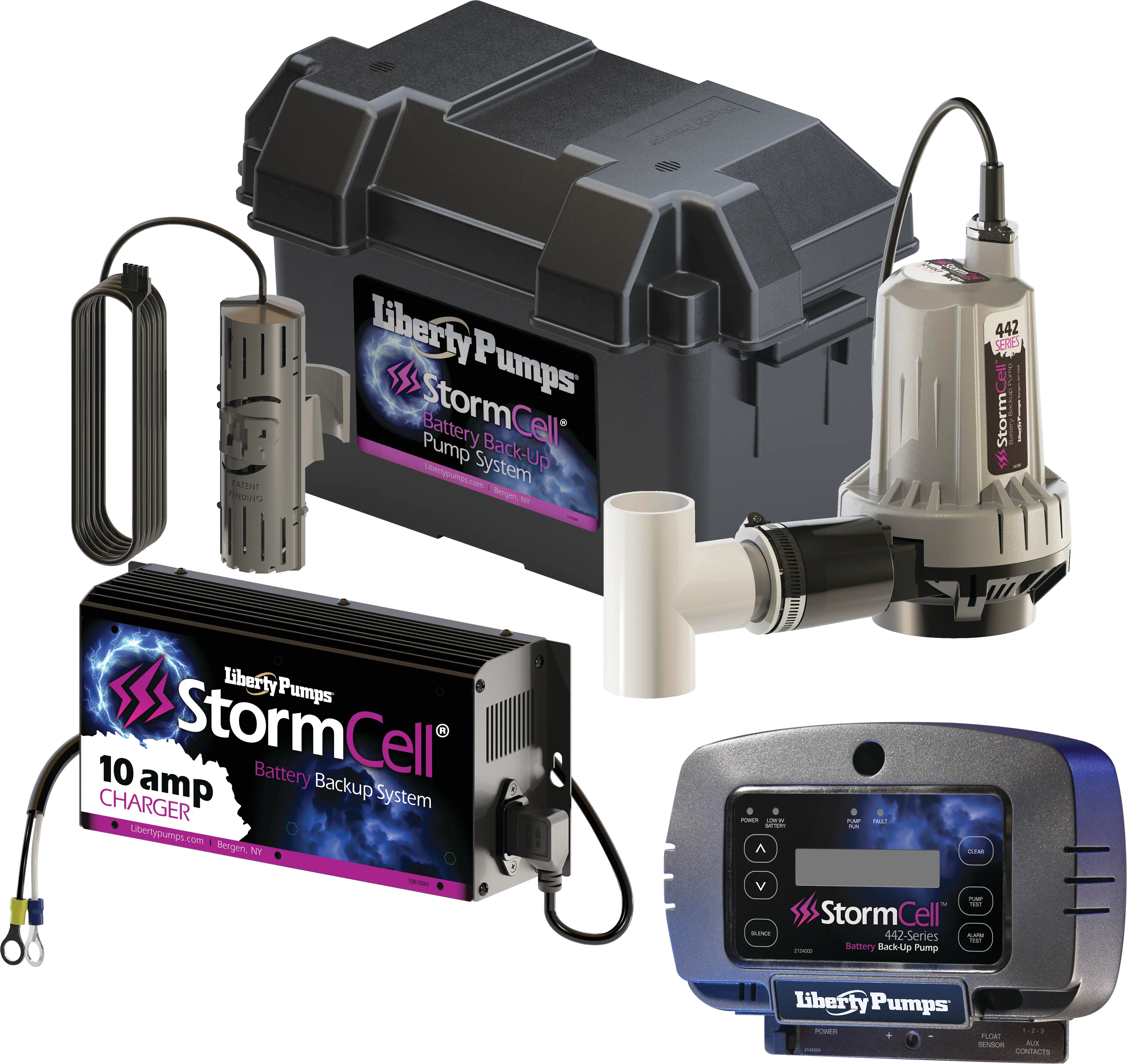 StormCell Battery Back-up System, 10A