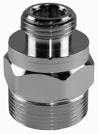 T&S Brass 3/8" Mip X Spout Thread Adapter