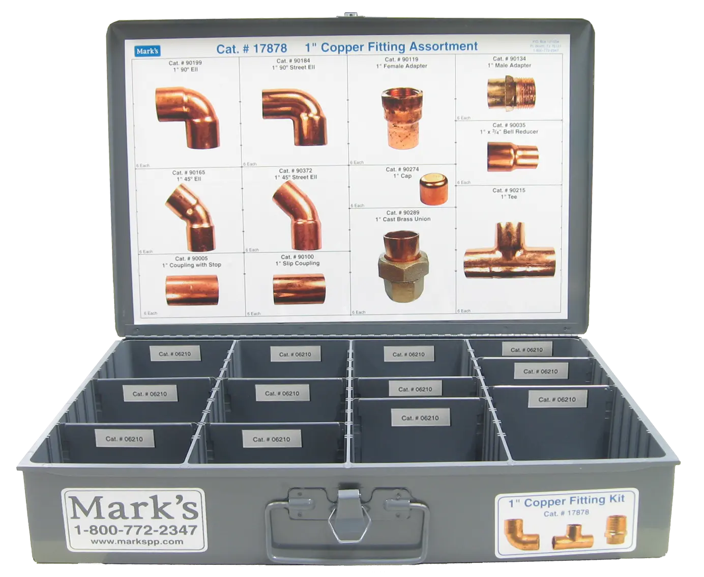 1" Wrot Copper Fitting Assortment