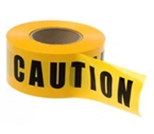 Yellow Caution Tape 3" x 1,000'