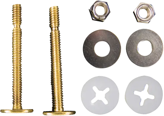 1/4" x 2-1/4" Brass Closet Bolt (Pair)
