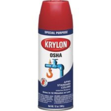 Krylon Red Krylon Safety And Osha Spray Paints