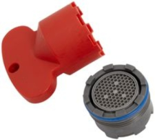 American Standard 1.5 GPM Aerator Insert & Key