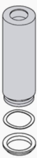 Kohler Chrome Tall Handle Bonnet (3 5/16") Kit