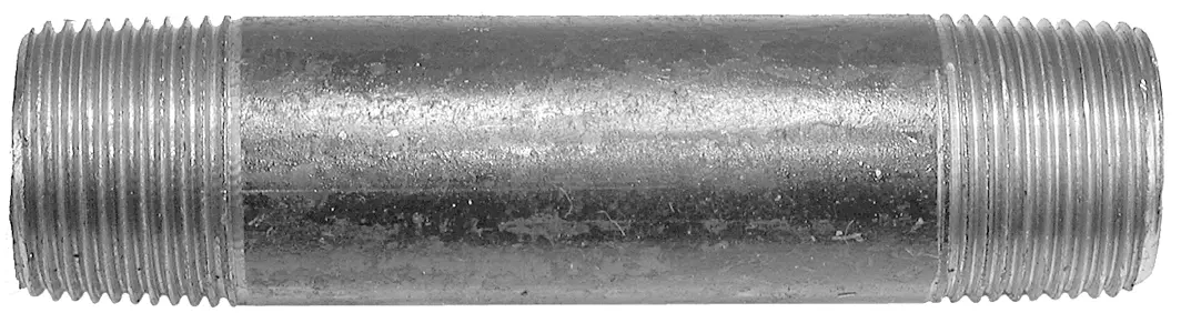 3/4" x 4" Black Nipple