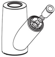 Moen Spout Receptor Chrome