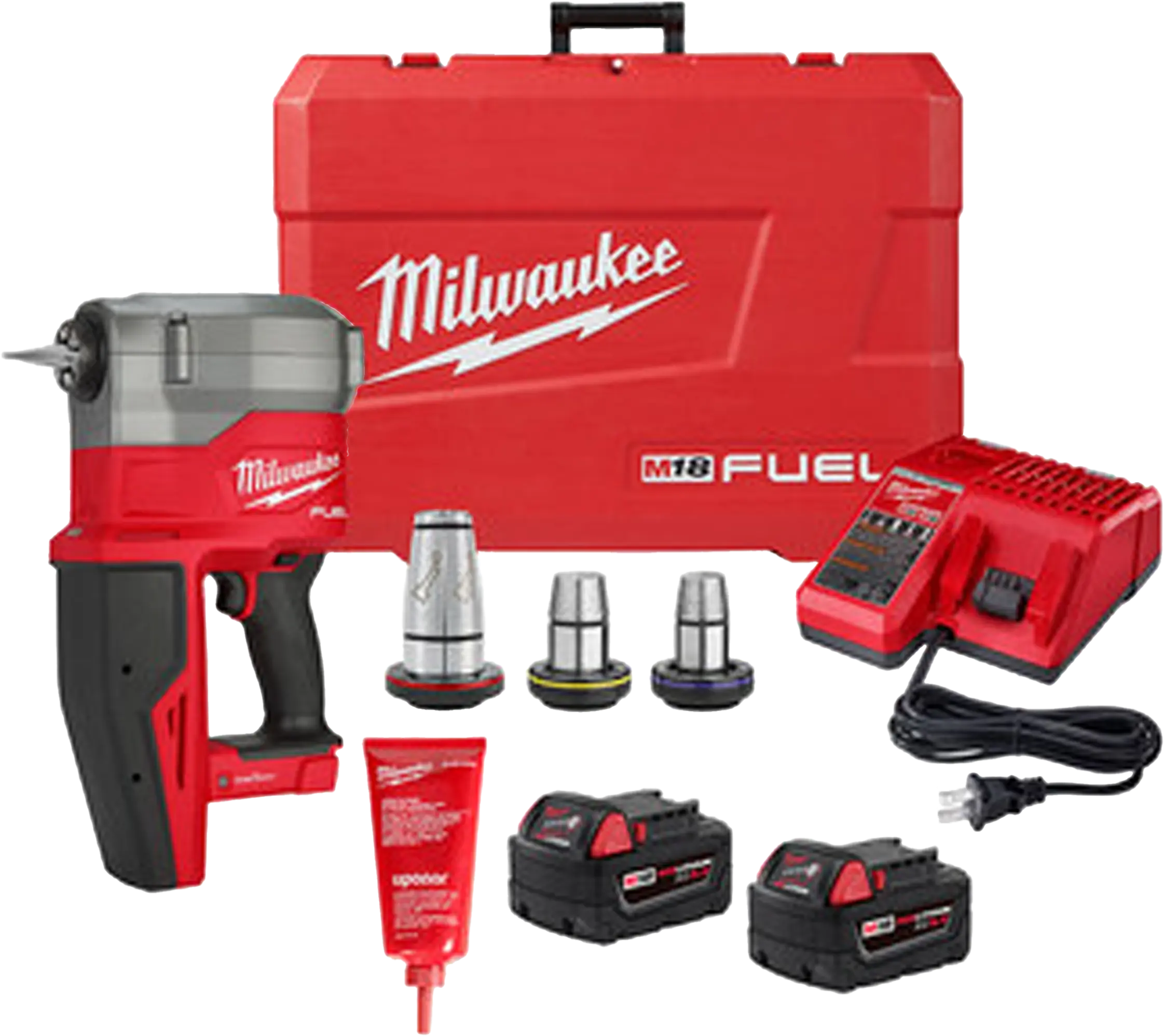 Milwaukee M18 Fuel 2" Propex Expander Kit W/One-Key With 1-1/4" - 2" Expander Heads