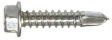 Self-Drilling Screw, Hex Washer Head, 8-18 x 1-5/8"