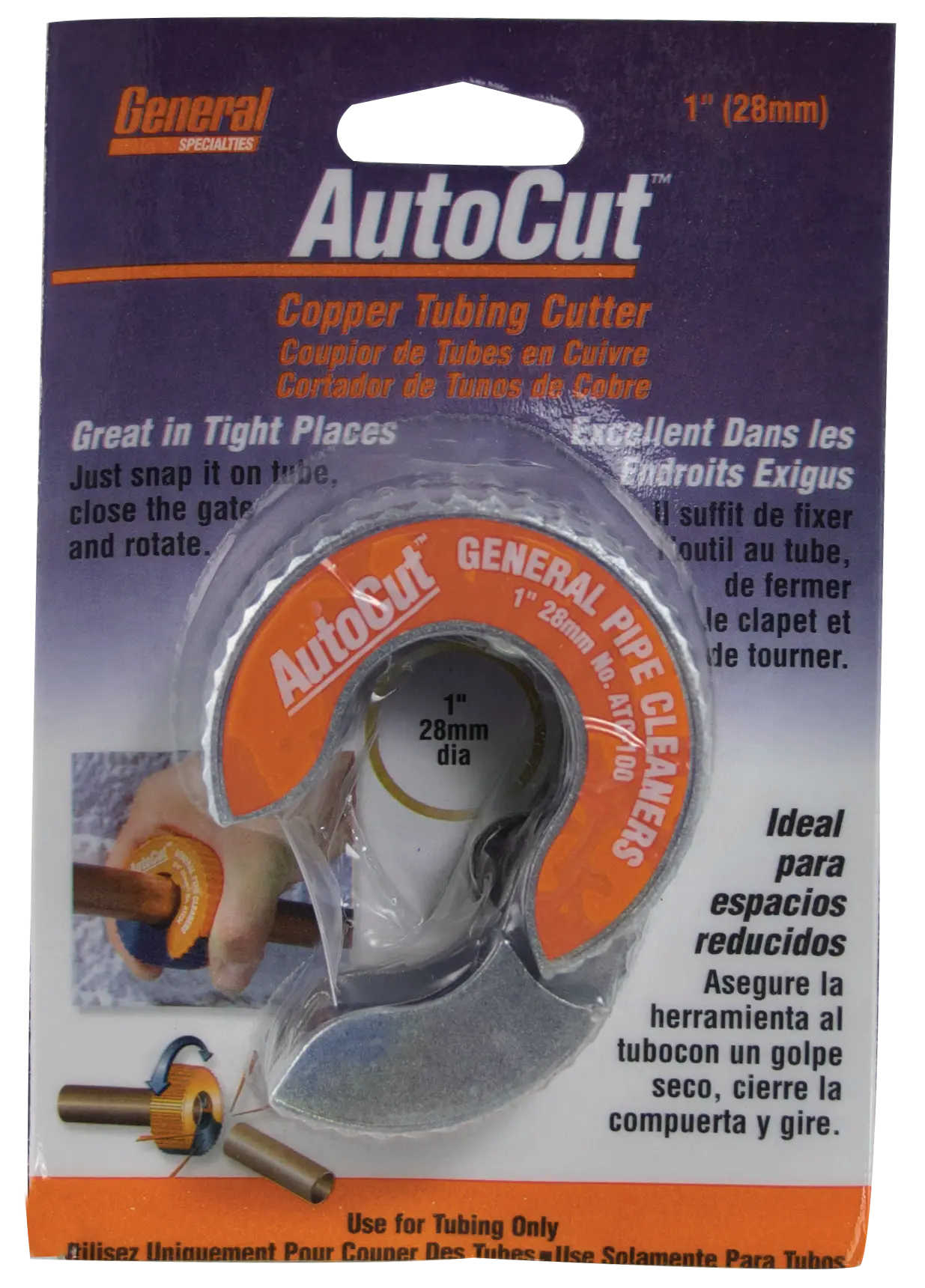 General Wire Cutter for 1" Copper Tubing