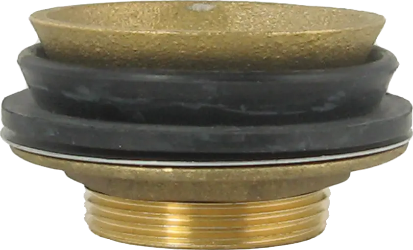 2" x 1-1/2" Brass Closet Spud Assembly