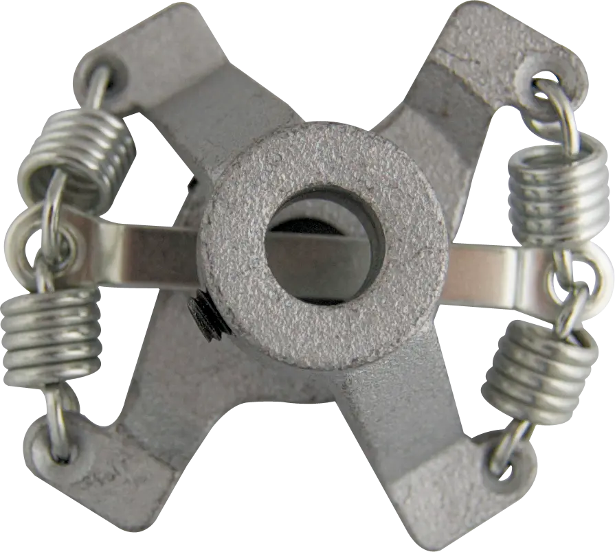 Bell & Gossett Cast Iron Coupler for 1/2" Motor Shaft