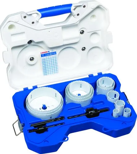 Lenox Plumbers 17 Piece Speed Slot Hole Saw Kit With Case