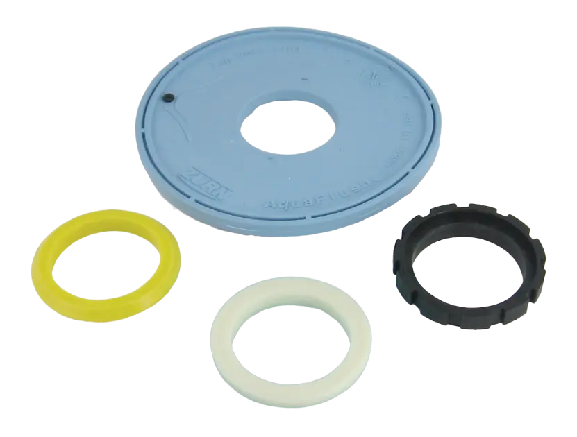Zurn Chemical-Resistant Diaphragm with 3 Flow Rings for AquaFlush® Flush Valve