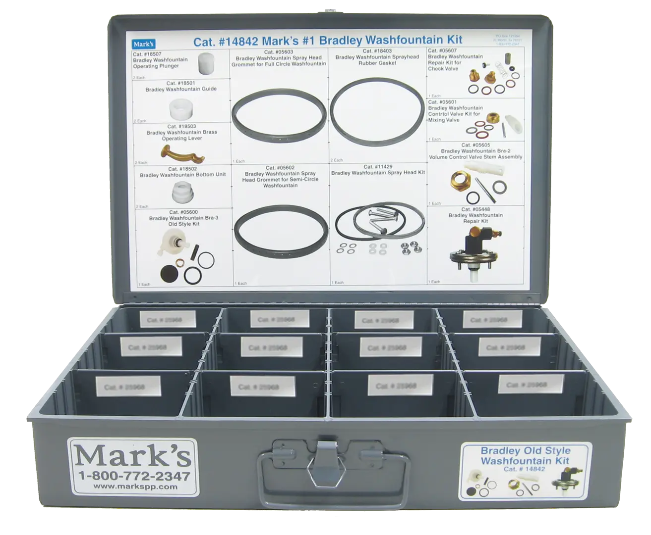 Mark's #1 Bradley Old Style Washfountain Kit Assortment