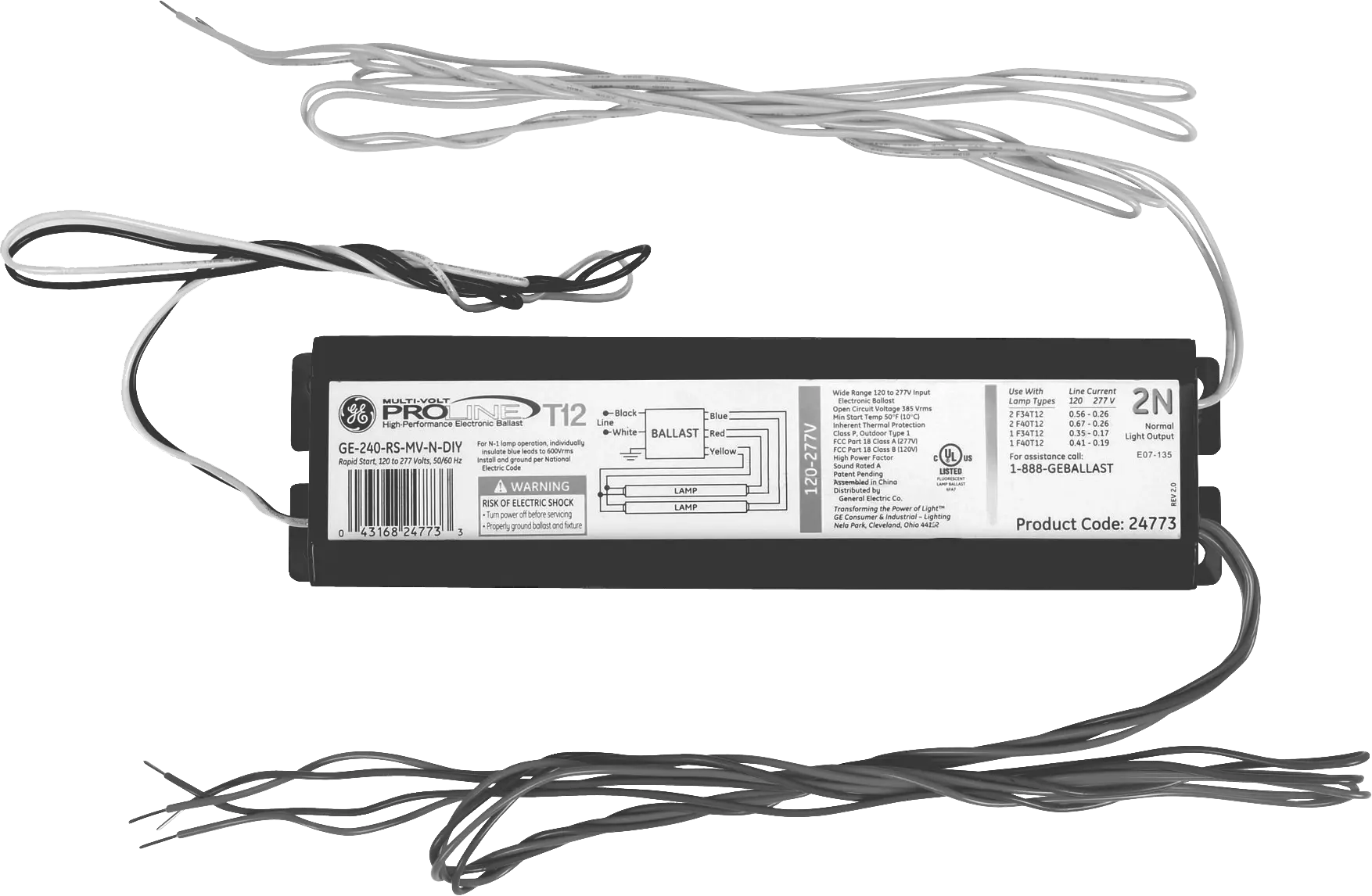 Fluorescent Ballast 25W 30W 34W 40W