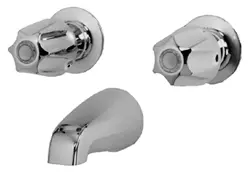 B&K 8" Two Valve Compression Tub Only