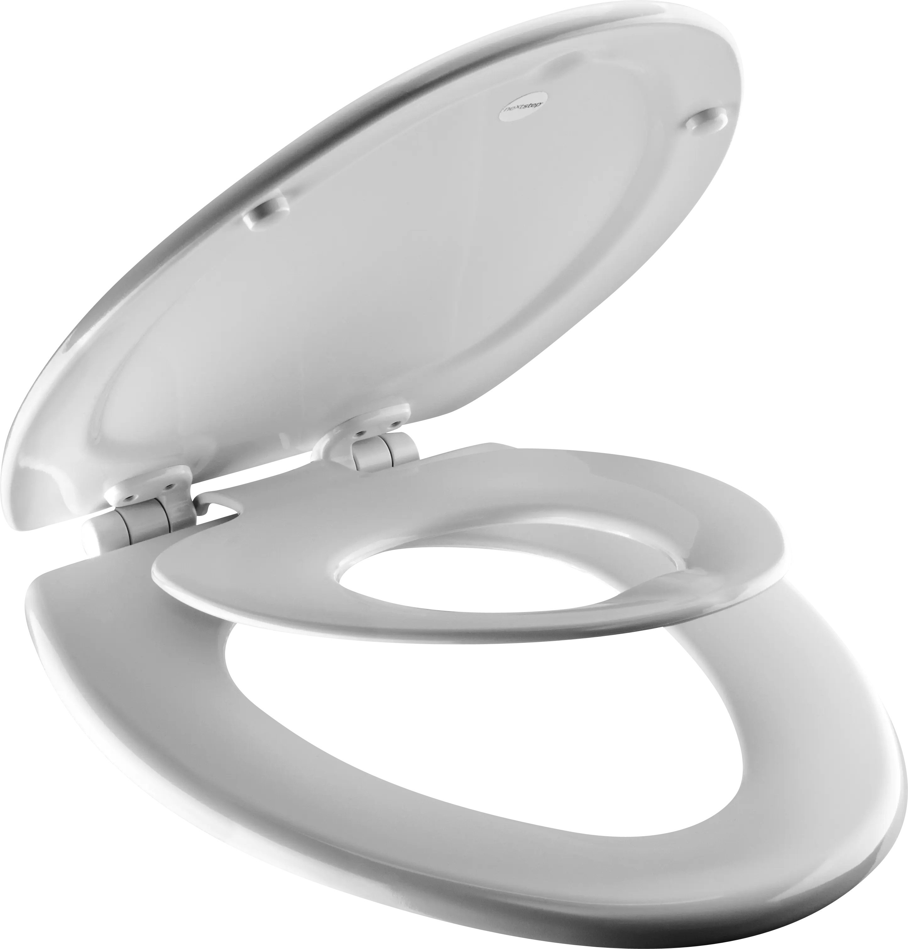 Mayfair by Bemis NextStep2®White Toilet Seat - Elongated Bowl