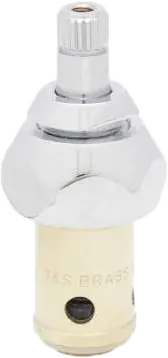 T&S Brass RH Eterna Cartridge with Spring Check Less Handle