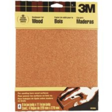 Coarse Grit Wood Sanding Paper (4 Sheets Per Pack)
