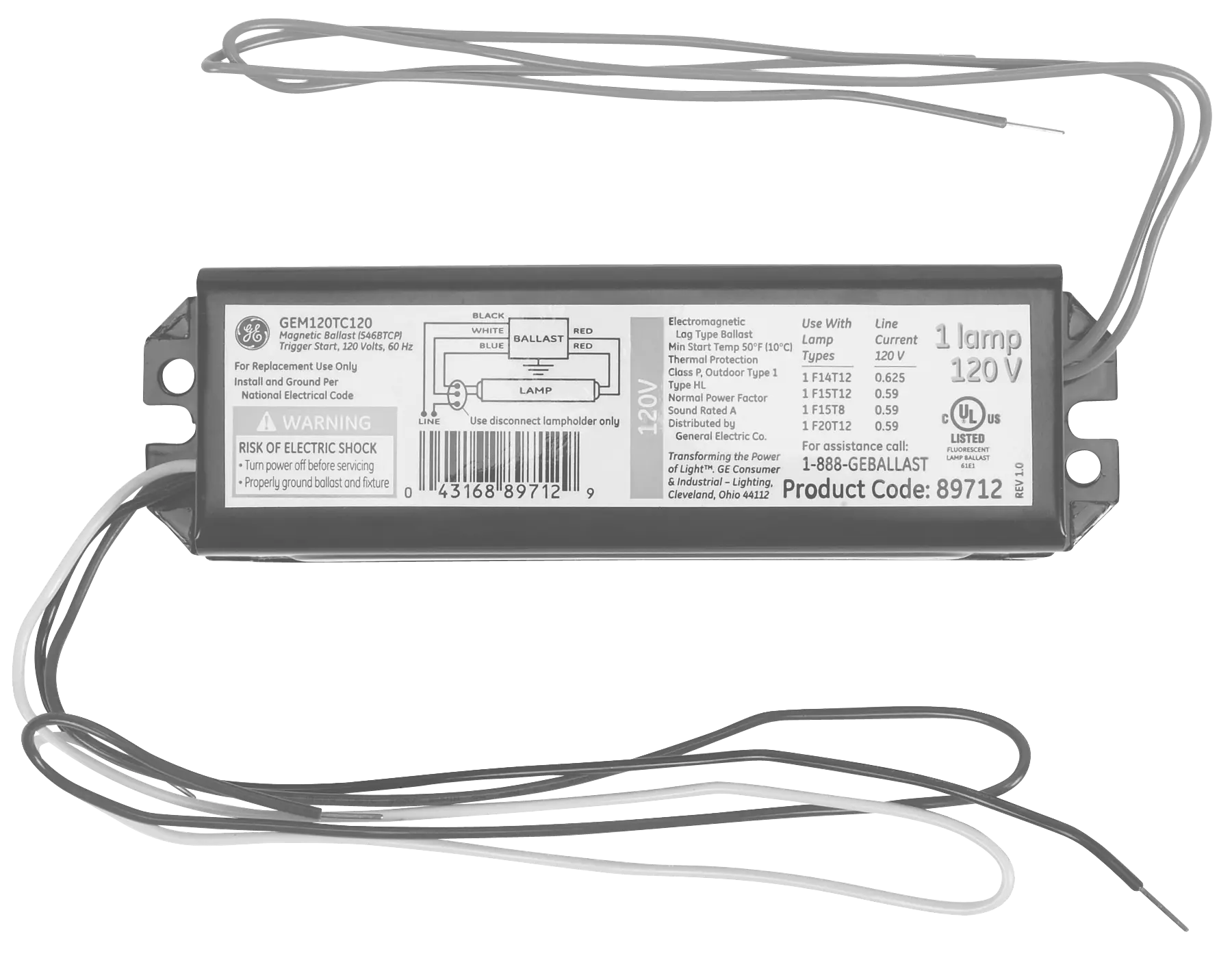 Ballast 15w sales